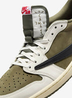 AIR JORDAN 1 RETRO LOW OG SP TRAVIS SCOTT REVERSE OLIVE