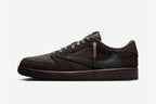 AIR JORDAN 1 RETRO LOW OG SP TRAVIS SCOTT VELVET BROWN